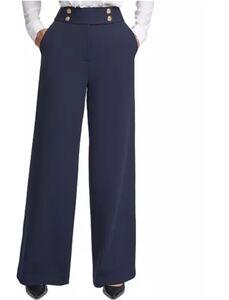 CALVIN Klein Petite Wide Leg Pants